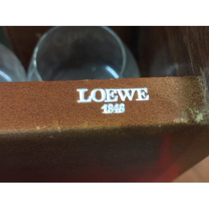 Boite à jeux en cuir pour LOEWE 1846
