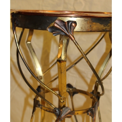 WMF Art Nouveau samovar in copper and brass at Moinat SA – Antiques and home décor