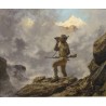 Paintings | Painting entitled ‘Hunter’ signed R. GUATELLI Moinat SA  – Antiques and home décor