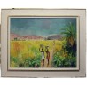 Paintings | Painting entitled ‘Haitian Landscape’ signed A. NEUENSCHWANDER Moinat SA  – Antiques and home décor