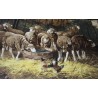 Paintings | Painting entitled ‘Bergerie’ by MÉNARD Moinat SA  – Antiques and home décor