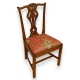 Suite de 8 chaises anglaises chippendale