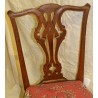 Suite de 8 chaises anglaises chippendale