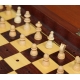 Jeu d'échec de voyage en bois