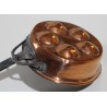 Copper and wrought-iron egg pan at Moinat SA – Antiques and home décor
