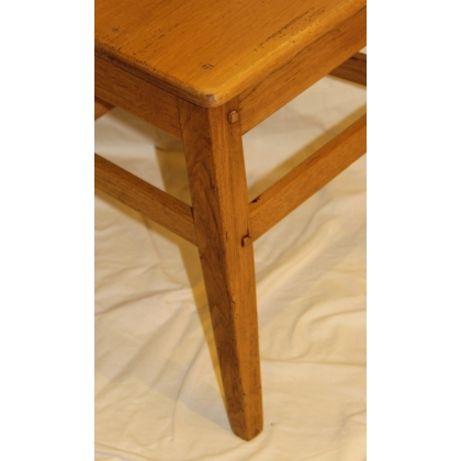 Solid light oak chair at  Moinat SA  - Antiques and home décor