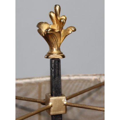  Paire de Bougeoirs Louis XV à 2 lumières sur  Moinat SA  - Antiquités décoration