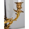  Paire de Bougeoirs Louis XV à 2 lumières sur  Moinat SA  - Antiquités décoration