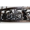 Wrought-iron and bronze chandelier at  Moinat SA  - Antiques and home décor