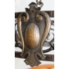 Wrought-iron and bronze chandelier at  Moinat SA  - Antiques and home décor
