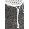 White wrought-iron VINCENNES chair from Moinat SA – Antiques and home décor