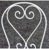White wrought-iron VINCENNES chair from Moinat SA – Antiques and home décor