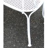 White VICHY wrought-iron armchair from Moinat SA – Antiques and home décor