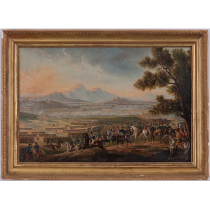 Tableau \"Bataille Napoléonienne\"