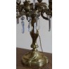A pair of six-light candelabra in gilded bronze by  Moinat SA  - Antiques and home décor