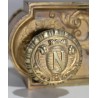 Serrure en bronze \"N\" de Napoléon