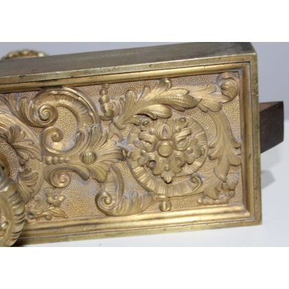 Serrure en bronze \"N\" de Napoléon