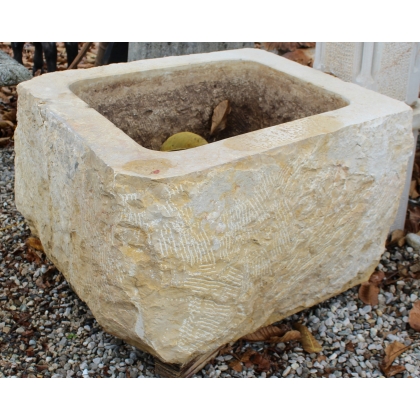 Fountain featuring a Jura stone goat from Moinat SA – Antiques and home décor