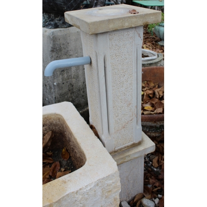 Fountain featuring a Jura stone goat from Moinat SA – Antiques and home décor