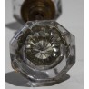 Pair of glass and brass door handles from  Moinat SA  - Antiques and home décor