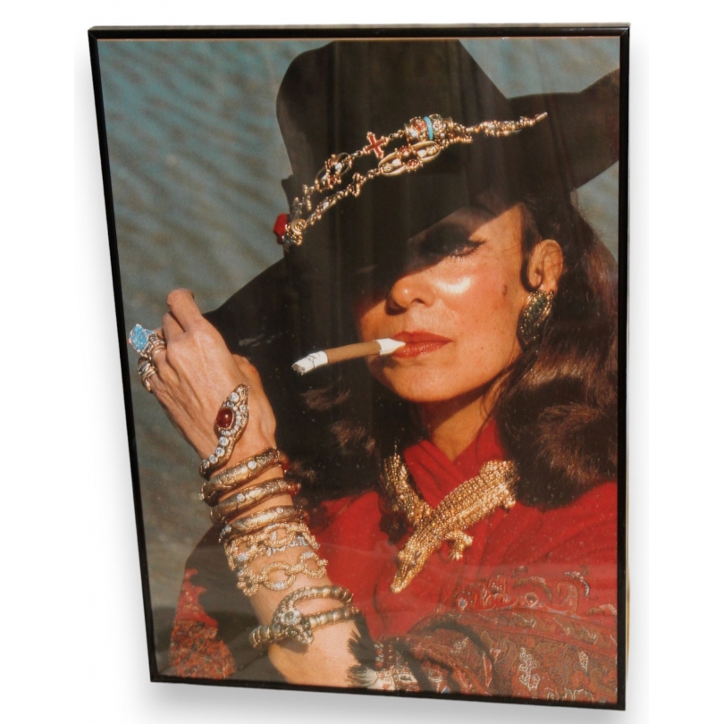  Poster encadré "María Félix" pour Cartier sur  Moinat SA  - Antiquités décoration