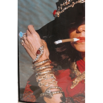  Poster encadré "María Félix" pour Cartier sur  Moinat SA  - Antiquités décoration