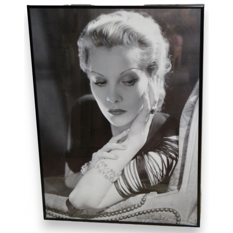  Poster encadré "Natalie Paley" pour Cartier sur  Moinat SA  - Antiquités décoration