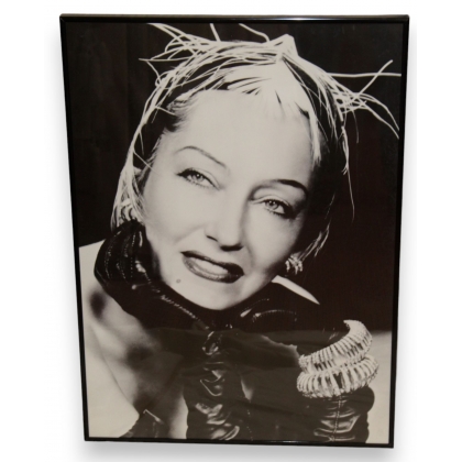 Poster encadré "Gloria Swanson" pour Cartier