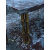  Table basse à 2 plateaux en marbre par BAGUÈS sur  Moinat SA  - Antiquités décoration