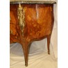  Commode Louis XV galbée à 2 tiroirs sur  Moinat SA  - Antiquités décoration