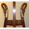 Empire-style mahogany easel with swan-neck legs at  Moinat SA  - Antiques and home décor
