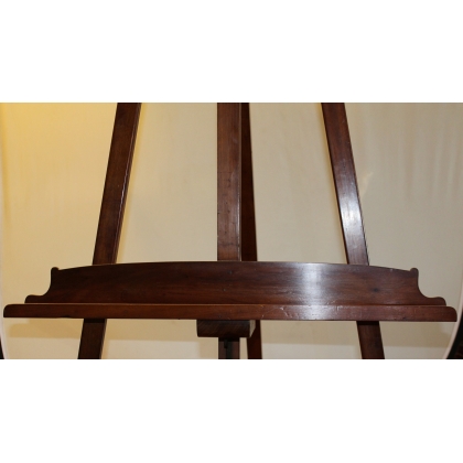 Empire-style mahogany easel with swan-neck legs at  Moinat SA  - Antiques and home décor