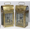  Paire de lanternes de bateau de pompier DAVEY & Co sur  Moinat SA  - Antiquités décoration