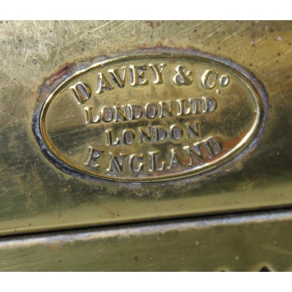  Paire de lanternes de bateau de pompier DAVEY & Co sur  Moinat SA  - Antiquités décoration