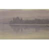 绘画 | 题为《圣普雷克斯湖畔》的画作，署名A. DUPLAIN Moinat SA  - 古董与装饰艺术