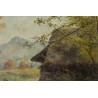Paintings | Painting entitled ‘La visite’ by GRISON Moinat SA  – Antiques and home décor
