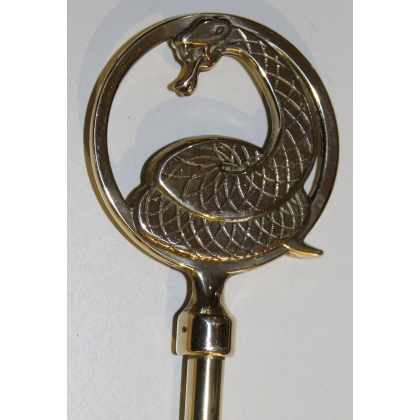 Brass "Serpent" shoehorn at Moinat SA – Antiques and home décor