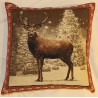 'Deer in the Snow' cushion at Moinat SA – Antiques and home décor