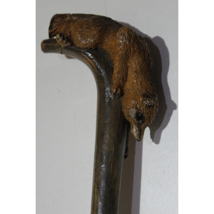 Blue silk parasol ‘Raccoon’ at Moinat SA – Antiques and home décor