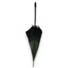 Green silk parasol with wooden handle at  Moinat SA  - Antiques and home décor