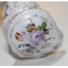 Wooden-handled parasol with porcelain knob at  Moinat SA  - Antiques and home décor