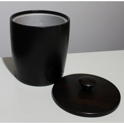 Designer ash wood ice bucket at  Moinat SA  - Antiques and home décor