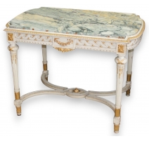 Table rectangulaire style Louis XVI sculptée