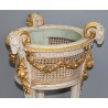 Louis XVI-style bench or window box, carved by Moinat SA – Antiques and home décor