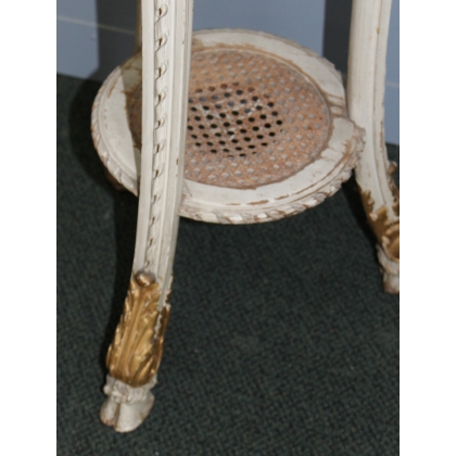 Louis XVI-style bench or window box, carved by Moinat SA – Antiques and home décor
