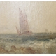 Tableau "Marine" signé E. DOMINIQUE