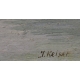 Tableau "Brienz" signé J. KEISER