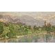 Tableau "Brienz" signé J. KEISER