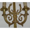 Set of 4 Louis XVI-style wall lights, each with 2 bulbs, by Moinat SA – Antiques and home décor