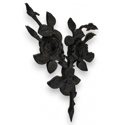 Décor en bronze \"Roses\"